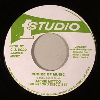 Jackie MITTOO / BRENTFORD DISCO SET - Choice Of Music 7 - Studio 1