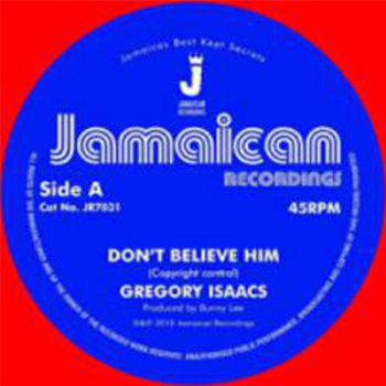 GREGORY ISAACS 7 - JAMAICAN RECORDINGS