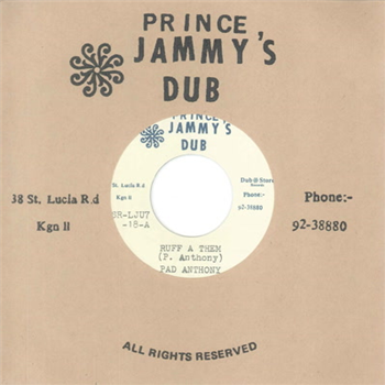 Pad Anthony & Prince Jammys - Ruff a Them 7 - Prince Jammys Dub/Dub Store Records