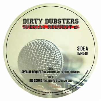 Dirty Dubsters - Special Request EP - Irish Moss Records