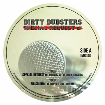 Dirty Dubsters - Special Request EP - Irish Moss Records Dirty Dubsters - Special Request EP - Irish Moss Records