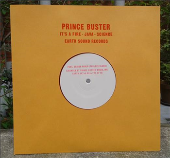 PRINCE BUSTER & SENIOR PABLO (PABLOVE BLACK) (Red 10") - EARTH SOUND RECORDS