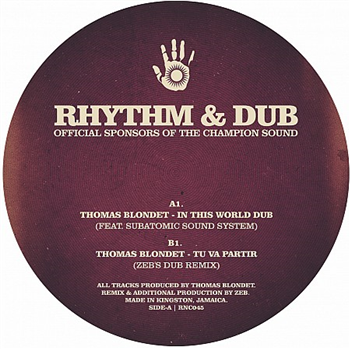 Thomas Blondet / In This World - Rhythm & Culture
