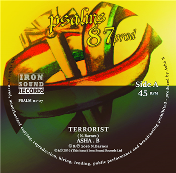 Asha B & Alien Dread 7 - PSALM 87/IRON SOUND Asha B & Alien Dread 7 - PSALM 87/IRON SOUND