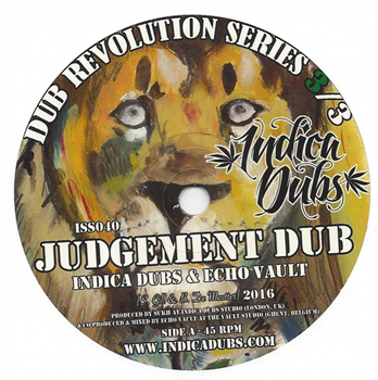 Indica Dubs & Echo Vault - Judgement Dub 7 Dub Revolution Series 3/3 - Indica Dubs