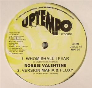 Robbie VALENTINE / MAFIA & FLUXY - Uptempo