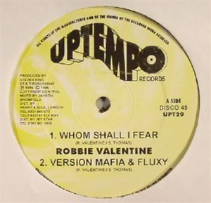 Robbie VALENTINE / MAFIA & FLUXY - Uptempo Robbie VALENTINE / MAFIA & FLUXY - Uptempo