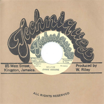 Johnny Osbourne & Techniques All Stars 7 - Techniques/Dub Store Records Johnny Osbourne & Techniques All Stars 7 - Techniques/Dub Store Records