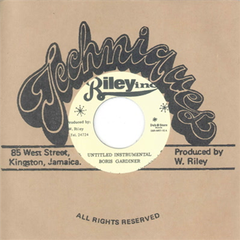 Boris Gardiner 7 - Techniques/Dub Store Records Boris Gardiner 7 - Techniques/Dub Store Records