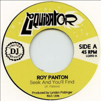 ROY PANTON - Seek & Youll Find 7 - Liquidator Music
