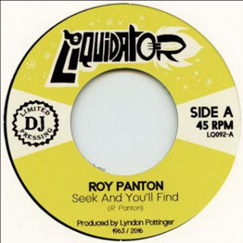 ROY PANTON - Seek & Youll Find 7 - Liquidator Music ROY PANTON - Seek & Youll Find 7 - Liquidator Music