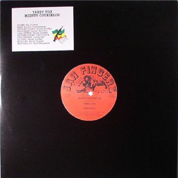 Yabby You / Jah Fingers All Stars - Mighty Counselor - Jah Fingers