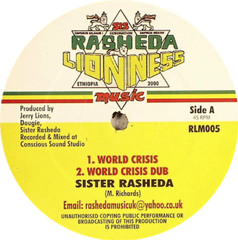 Sister Rasheda - World Crisis - Rasheda Lionness