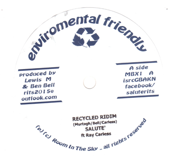 Salute feat Ray Careless - Recycled Riddim - Environmental Friendly Salute feat Ray Careless - Recycled Riddim - Environmental Friendly