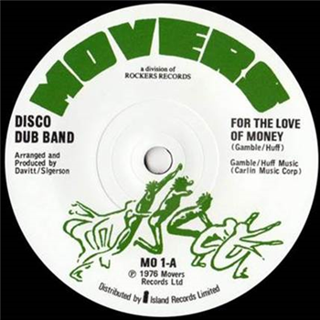 DISCO DUB BAND – FOR THE LOVE OF MONEY - Mr Bongo