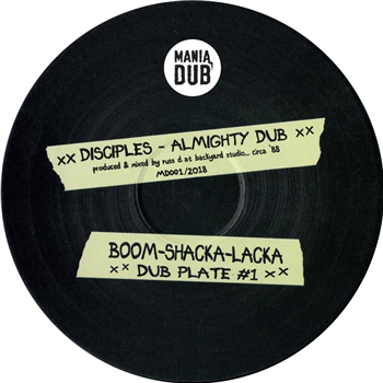 DISCIPLES - MANIA DUB