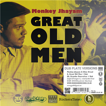 MONKEY JHAYAM & ALIEN DREAD 7 - IRON SOUND/ROCKERS TIME