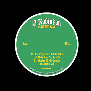 J.Robinson WhoDemSound - Hold Tight EP (180g 12) - WhoDemSound