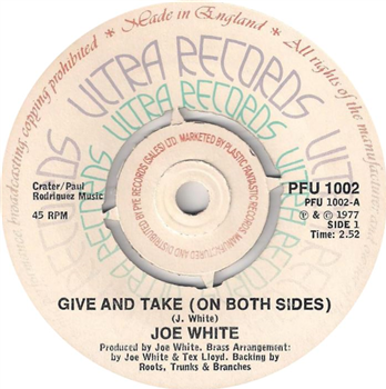 Joe White 7’’ - Ultra Records