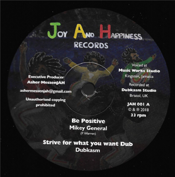 Mikey General / Luciano / Dubkasm - Joy and Happiness Records