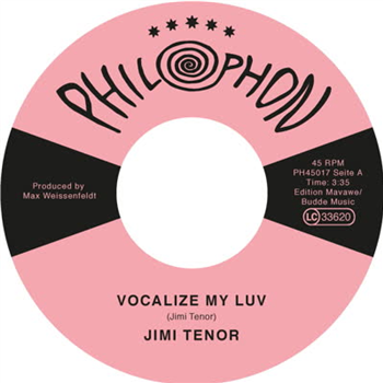 Jimi Tenor - Vocalize My Luv - Philophon Jimi Tenor - Vocalize My Luv - Philophon