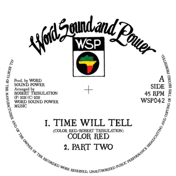 Color Red / Robert Tribulation - Word Sound & Power