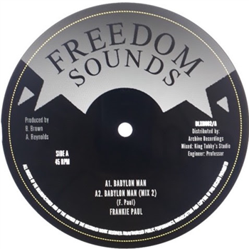 Frankie Paul - Babylon Man Frankie Paul - Babylon Man