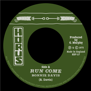 Ronnie Davis - Run Come 7 - Horus Records