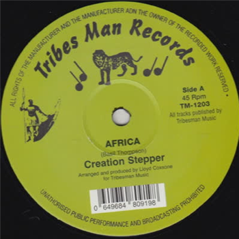 Creation Stepper & Pebbles - Africa - Tribesman