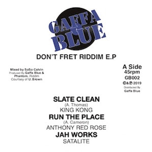 VA - Dont Fret Riddim - Gaffa Blue