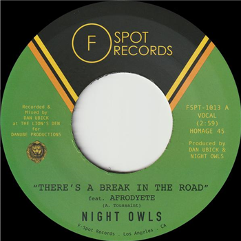 Night Owls - Theres A Break in the Road b/w Inner City Blues (Make Me Wanna Holler) - F-Spot Records Night Owls - Theres A Break in the Road b/w Inner City Blues (Make Me Wanna Holler) - F-Spot Records
