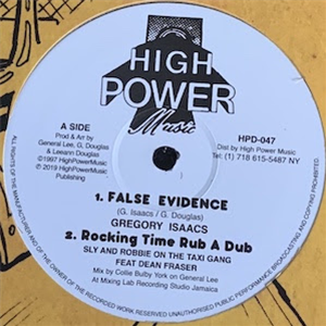 Gregory Isaacs / Yami Bolo - High Power Gregory Isaacs / Yami Bolo - High Power