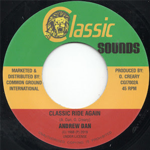 Andrew Dan – Classic Ride Again - Classic Sounds