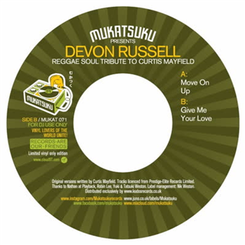 Devon Russell - Mukatsuku Presents Reggae Soul Tribute To Curtis Mayfield - Mukatsuku