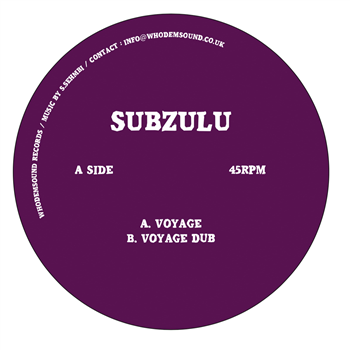 Subzulu - Voyage / Dub - WhoDemSound