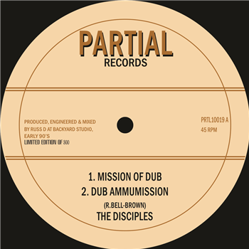 The Disciples  - Mission of Dub - Partial Records