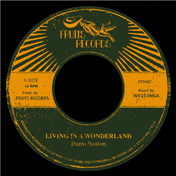 Burro Banton - Living In a Wonderland - Fruits Records