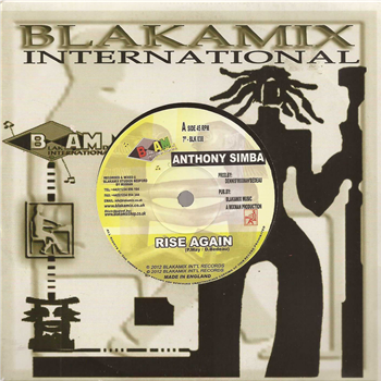 Anthony Simba - Rise Again [7" Vinyl] - Blakamix