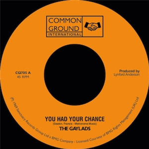The Gaylads - You Had Your Chance / Wha She Do Now - Common Ground International