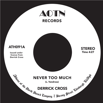 Derrick Cross - Never Too Much - Athens Of The North