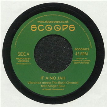 VIBRONICS meets BUSH CHEMISTS - If A No Jah (7") - SCOOPS Records