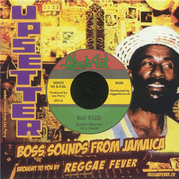 Junior MURVIN / JAH LION - BAD WEED / POLICE AND SOLDIER  (7") - Black Art