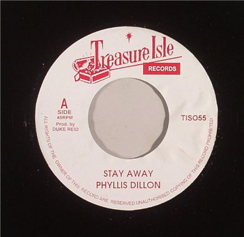 PHYLLIS DILLON / TOMMY McCOOK & THE SUPERSONICS - STAY AWAY / STARRY NIGHT (7") - Treasure Isle