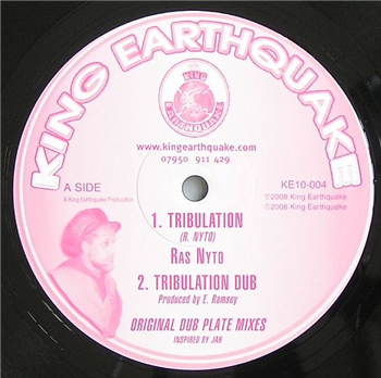 Ras NYTO - Tribulation (10") - King Earthquake