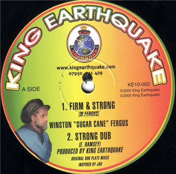 Winston Sugar Cane FERGUS / KING EARTHQUAKE - Firm & Strong (10") - King Earthquake