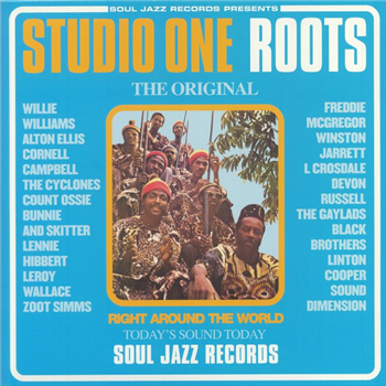 Various Artists - Studio One Roots (Double LP, Blue Vinyl 20th anniversary pressing w/MP3 code) - Soul Jazz Recordings