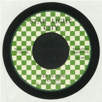 The AFRICANS - Over In Zion (7") - STAR LIGHT CITY