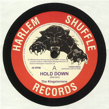 The KINGSTONIANS - HOLD DOWN / NICE NICE (7") - Harlem Shuffle Records 