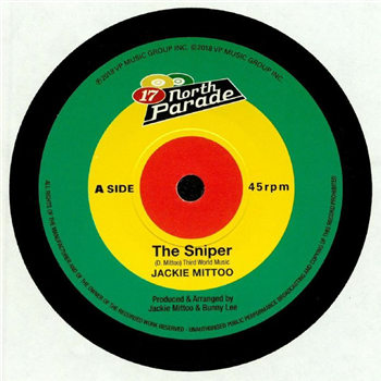 JACKIE MITTOO / KING TUBBY & THE AGGROVATORS - THE SNIPER / DUB FI GWAN (7") - 17 NORTH PARADE