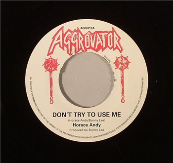 HORACE ANDY / AGGROVATORS (7") - Aggrovator HORACE ANDY / AGGROVATORS (7") - Aggrovator